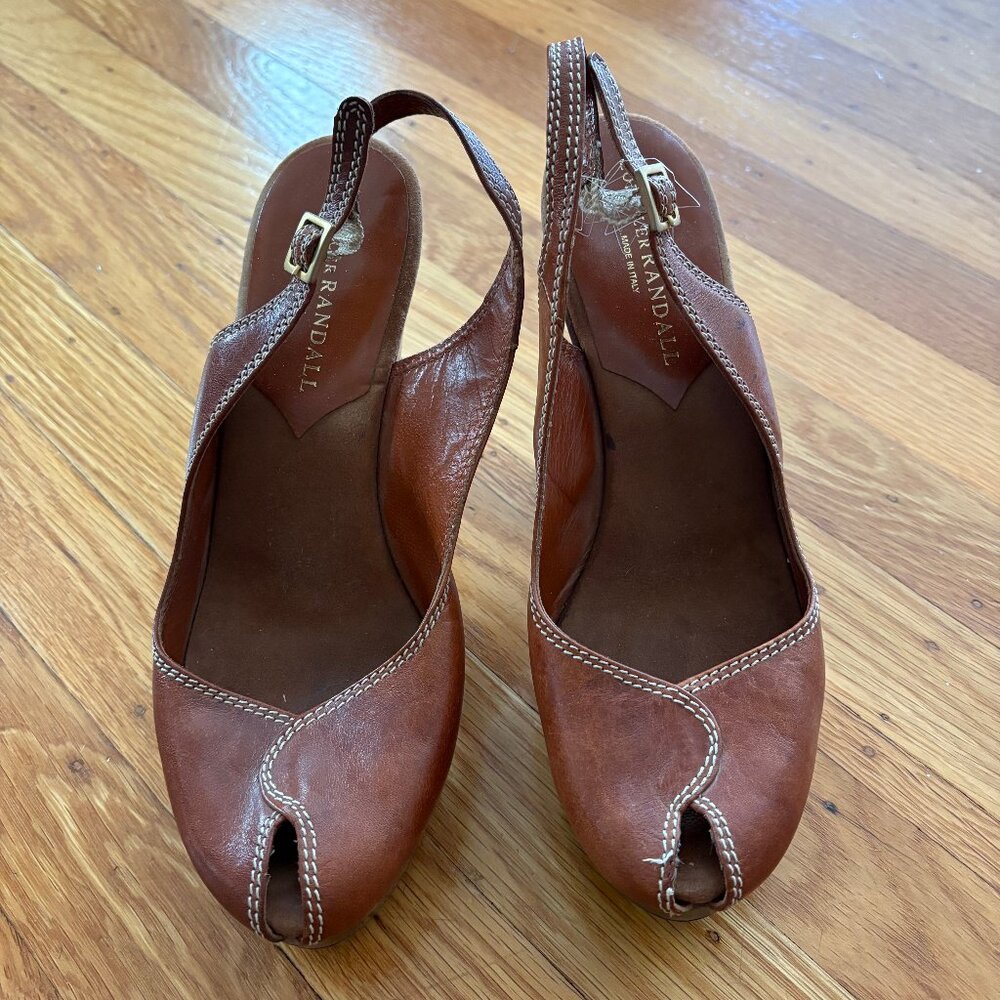 Loeffler Randall Italian Leather Heels - Perfect for Summer !